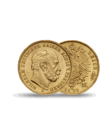 Duitse 20 Reich Mark GOUDEN munt verkrijgbaar bij VIRTU LUXURY