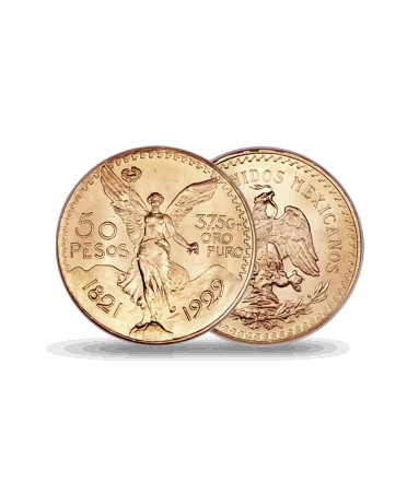 Gouden 50 Mexicaanse Pesos CENTENARIO munt beschikbaar bij VIRTU LUXURY