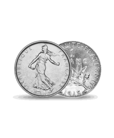 1 frank munt SEMEUSE Zilver beschikbaar bij VIRTU LUXURY