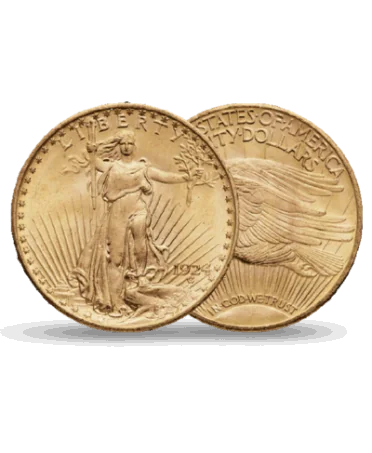 Amerikaanse dubbele adelaar gouden munt van twintig dollar beschikbaar bij VIRTU LUXURY