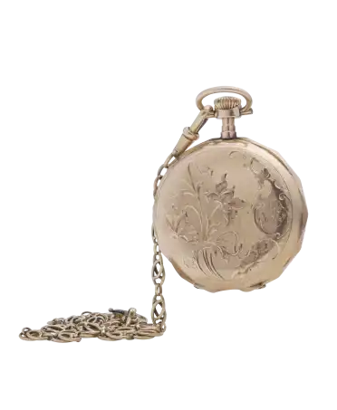 Gousset en Originele Ketting met een bloemstijl. Verkrijgbaar bij VIRTU LUXURY.
