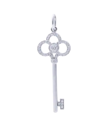 Kroon Sleutelhanger GM van het prestigieuze merk TIFFANY & CO. Verkrijgbaar bij VIRTU LUXURY.
