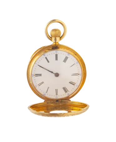 18 Karaats Geelgouden horloge van LE ROY & FILS. Verkrijgbaar bij VIRTU LUXURY.