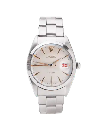 Oyster Date Precision horloge, een luxe horloge van Rolex. Verkrijgbaar bij VIRTU LUXURY.