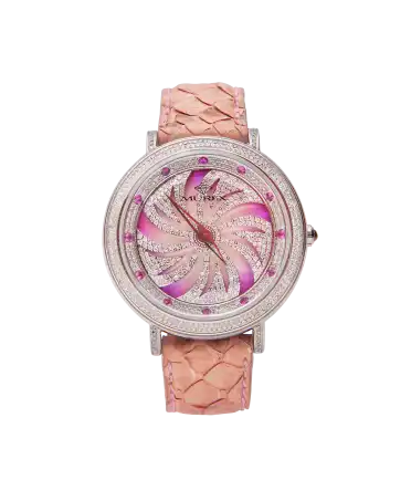 RSL925 Python Horloge met Diamanten en Robijnen. Verkrijgbaar bij VIRTU LUXURY.