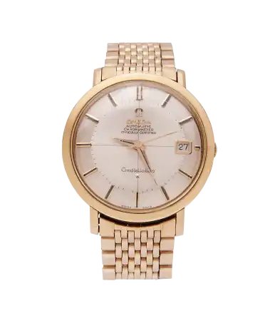 Polshorloge Constellation van het horlogehuis Omega. Verkrijgbaar bij VIRTU LUXURY.