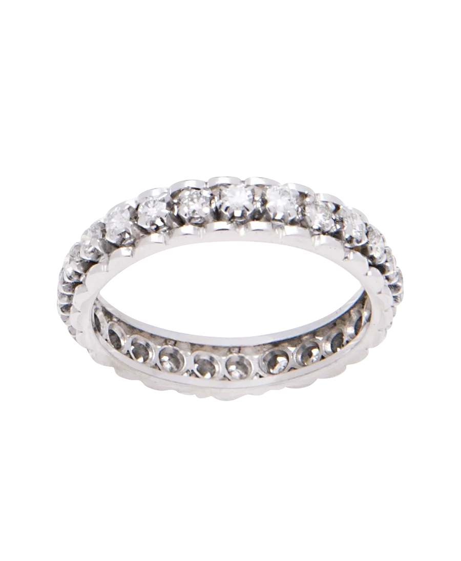 Full Band Alliance in 18 Carat white gold. Available at VIRTU LUXURY. Full Band Alliance in 18 Carat white gold. Available at VIRTU LUXURY.