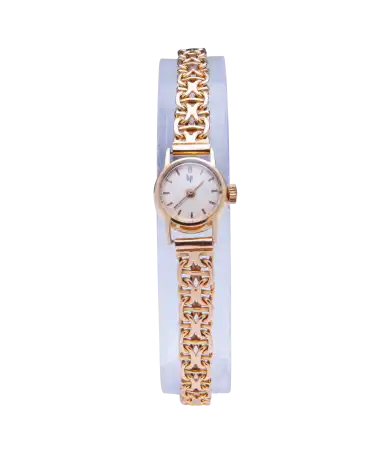 Horloge in 18-karaats geelgoud van het horlogehuis Lip