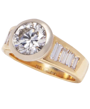 solitaire diamant 3 karaat