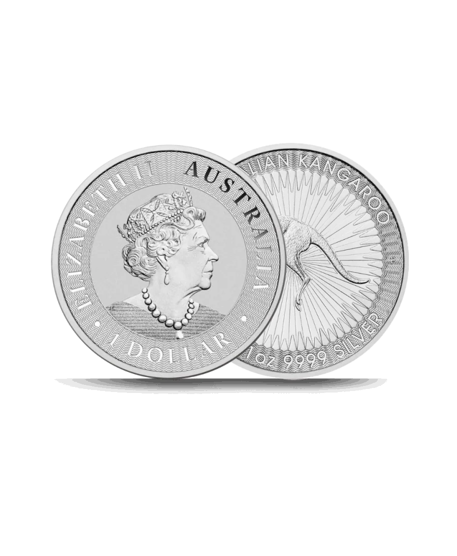 KANGAROE munt in Zilver verkrijgbaar bij VIRTU LUXURY
