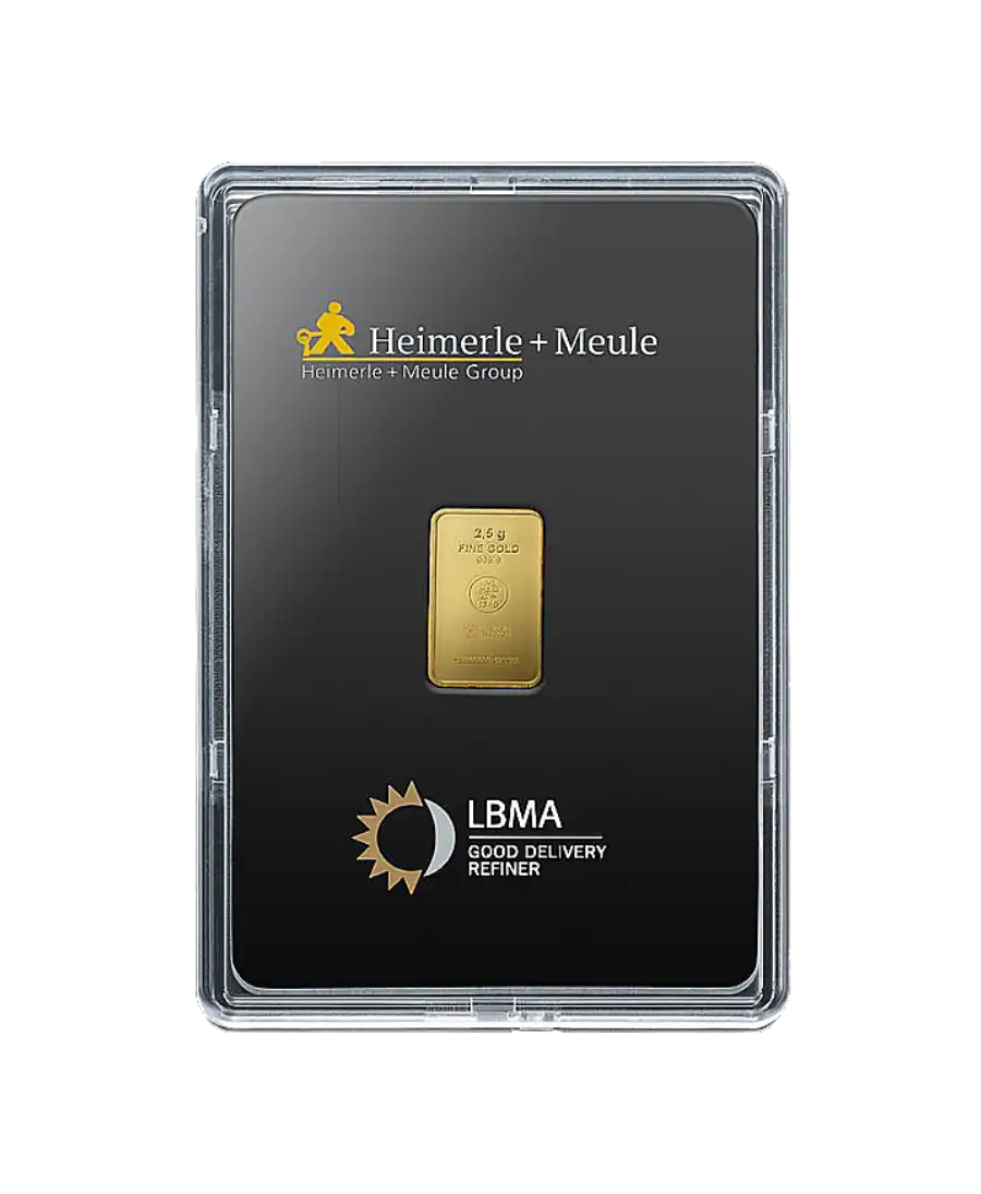 avant du lingotin 1 Grammes de HEIMERLE + MEULE d'or pur 24K recyclé en vente disponible chez VIRTU LUXURY avant du lingotin 1 Grammes de HEIMERLE + MEULE d'or pur 24K recyclé en vente disponible chez VIRTU LUXURY